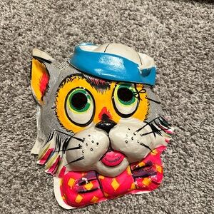 1960s Sailor Cat Halloween mask